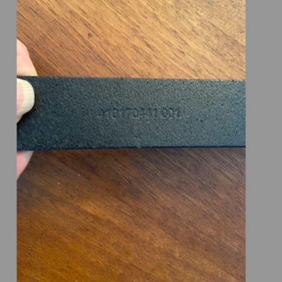 RALPH LAUREN COLLECTION Black Leather vintage Belt (Small) - Picture 5 of 6